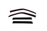 AVS 98-18 Lincoln Navigator Ventvisor In-Channel Front & Rear Window Deflectors 4pc - Smoke 194233