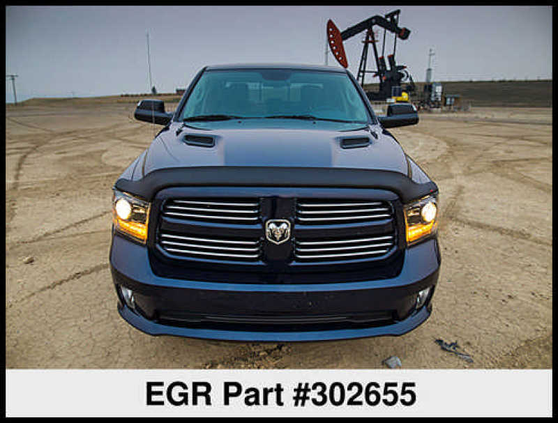 EGR 09-13 Dodge Ram Pickup Superguard Hood Shield - Matte (302655) 302655