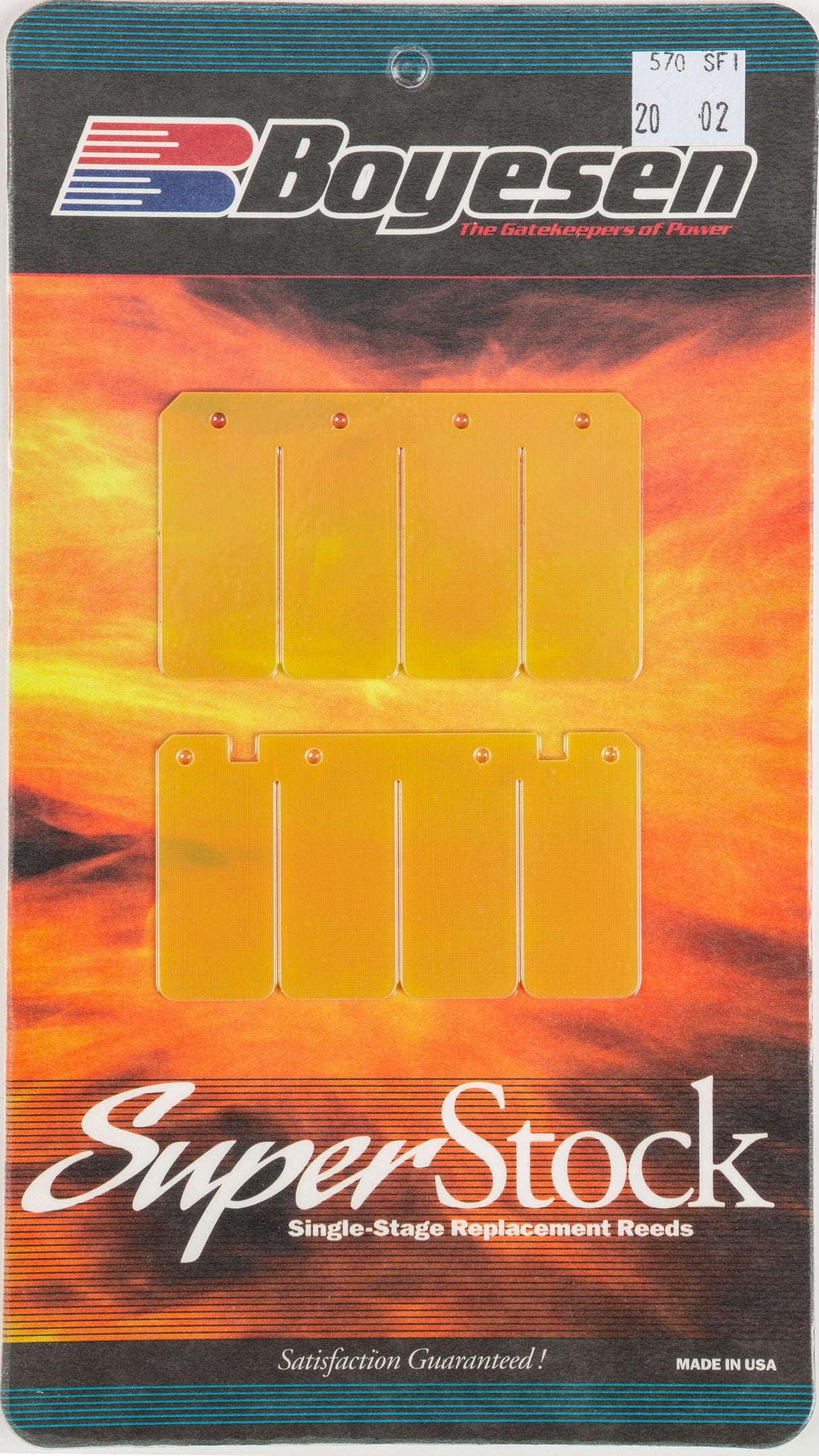 BOYESEN Snowmobile Reeds 570SF1