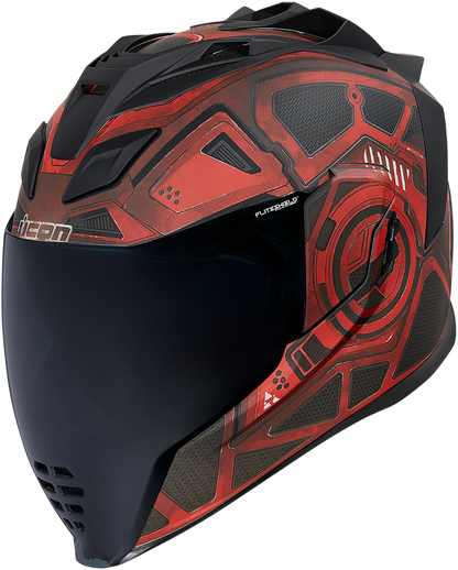 ICON Airflite™ Helmet - Blockchain - Red - XL 0101-13286