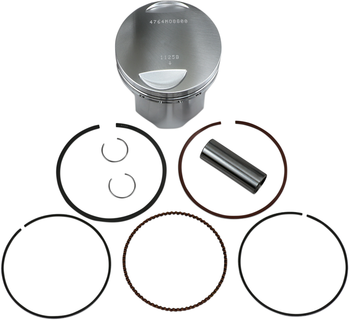 WISECO Piston Kit - +1.00 mm High-Performance 4764M08800