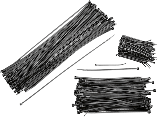 Parts Unlimited Cable Tie - 4" - Black - 100-Pack 10-0008-100