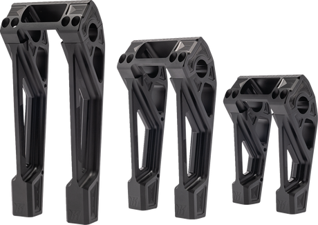 KODLIN MOTORCYCLE Risers - Fastback - 6" - Black K55123