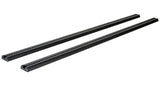 Rhino-Rack Pioneer Accessory Bar (C-Channel) - 54in - 2 pcs - Black 43138B