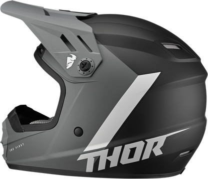 THOR Youth Sector Helmet - Chev - Gray/Black - Small 0111-1481