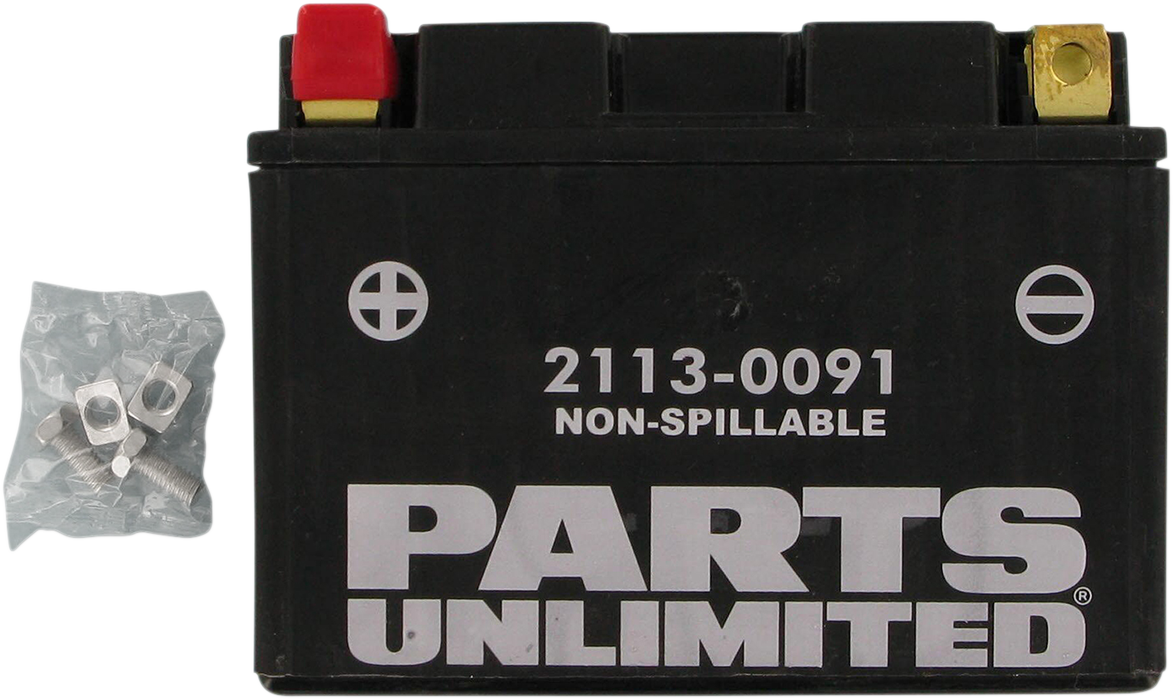 Parts Unlimited Agm Battery - Ytz12s Ctz12s