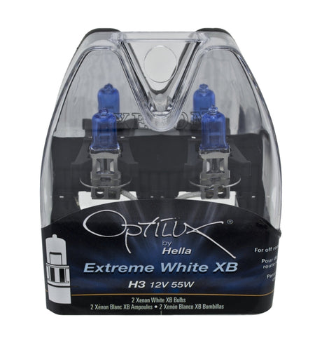Hella H3 12V 55W Xen White XB Bulb (Pair) LAH71071312