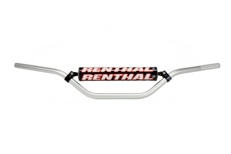 Renthal Enduro High 7/8 in. Handlebar - Silver 613-01-SI-05-006
