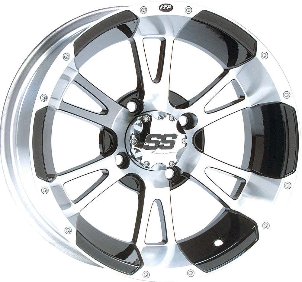ITP Ss112 Alloy Wheel Chrome 14x8 4/110 5+3 14SS72BX