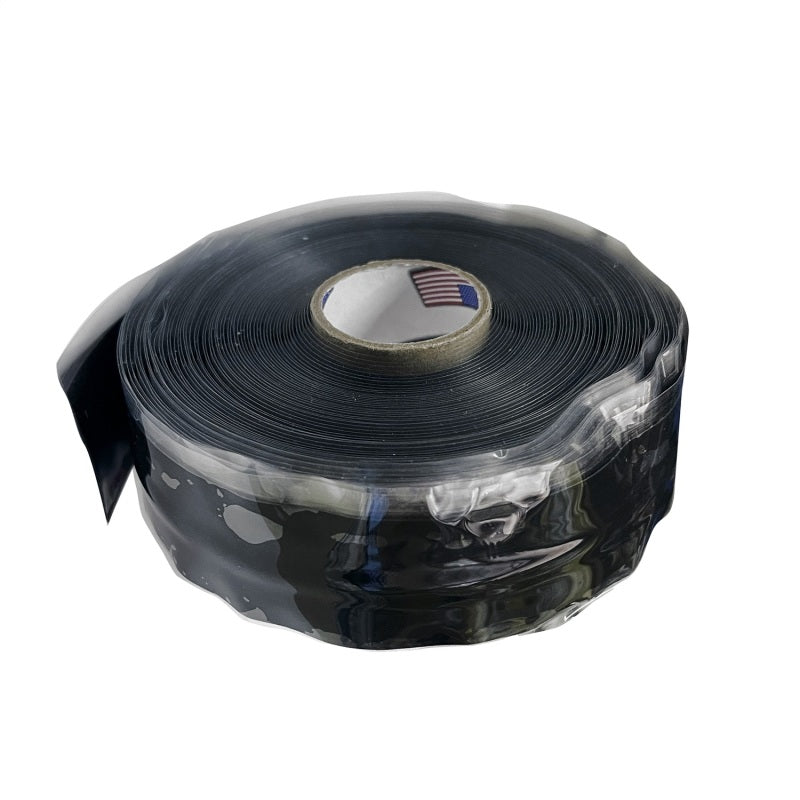 DEI Fire Tape 1in x 36ft Roll - Self Vulcanizing Tape - Black 10476