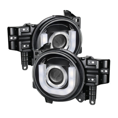 Spyder Toyota FJ Cruiser 07-14 Projector Halogen Model- 3D DRL LED Blk PRO-YD-TFJ07-3DDRL-BK 5075314