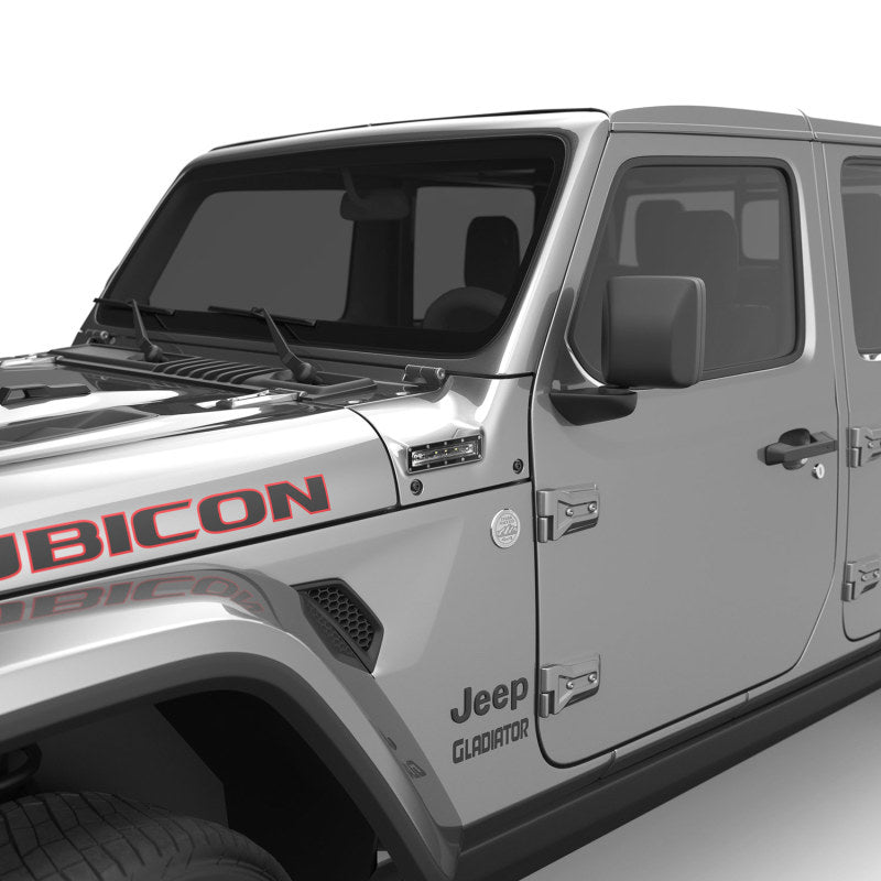 EGR 18-24 Jeep Wrangler VSL LED Light VSL JL/JT Billet Silver VSLJP0192