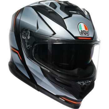 AGV Hlmt K7 Jaeger Bk/Sv Md 2118399004-005-M