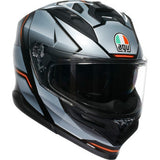 AGV Hlmt K7 Jaeger Bk/Sv Lg 2118399004-005-L