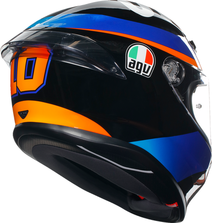 Casco AGV K6 S - Marini Sky Racing Team 2021 - Pequeño 2118395002002S 