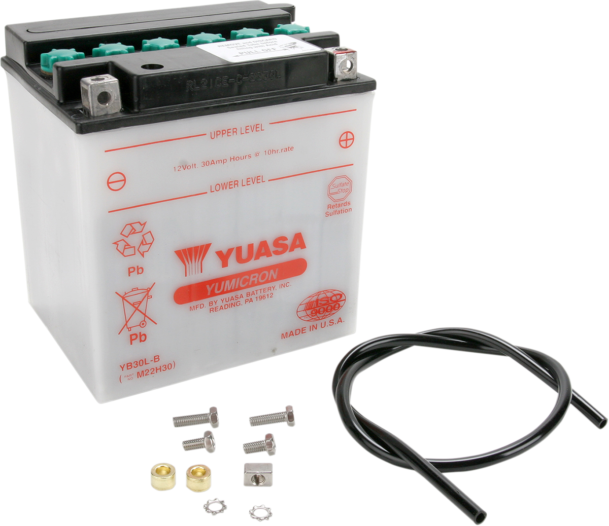 YUASA Battery - YB30L-B YUAM22H30TWN