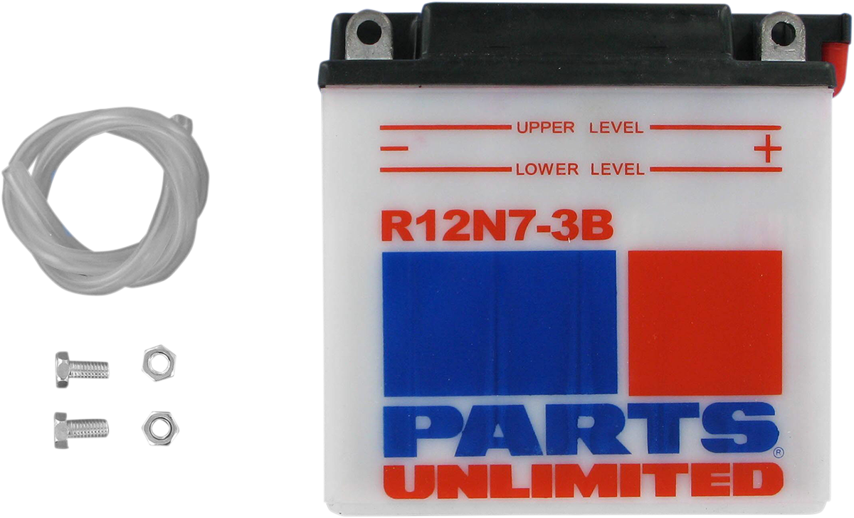 Parts Unlimited Conventional Battery 12n7-3b