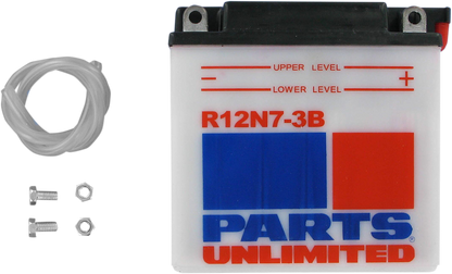 Parts Unlimited Conventional Battery 12n7-3b