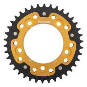 SUPERSPROX Rear Stealth Sprocket Alu/Stl 38t-525 Gld Duc RST-744-38-GLD