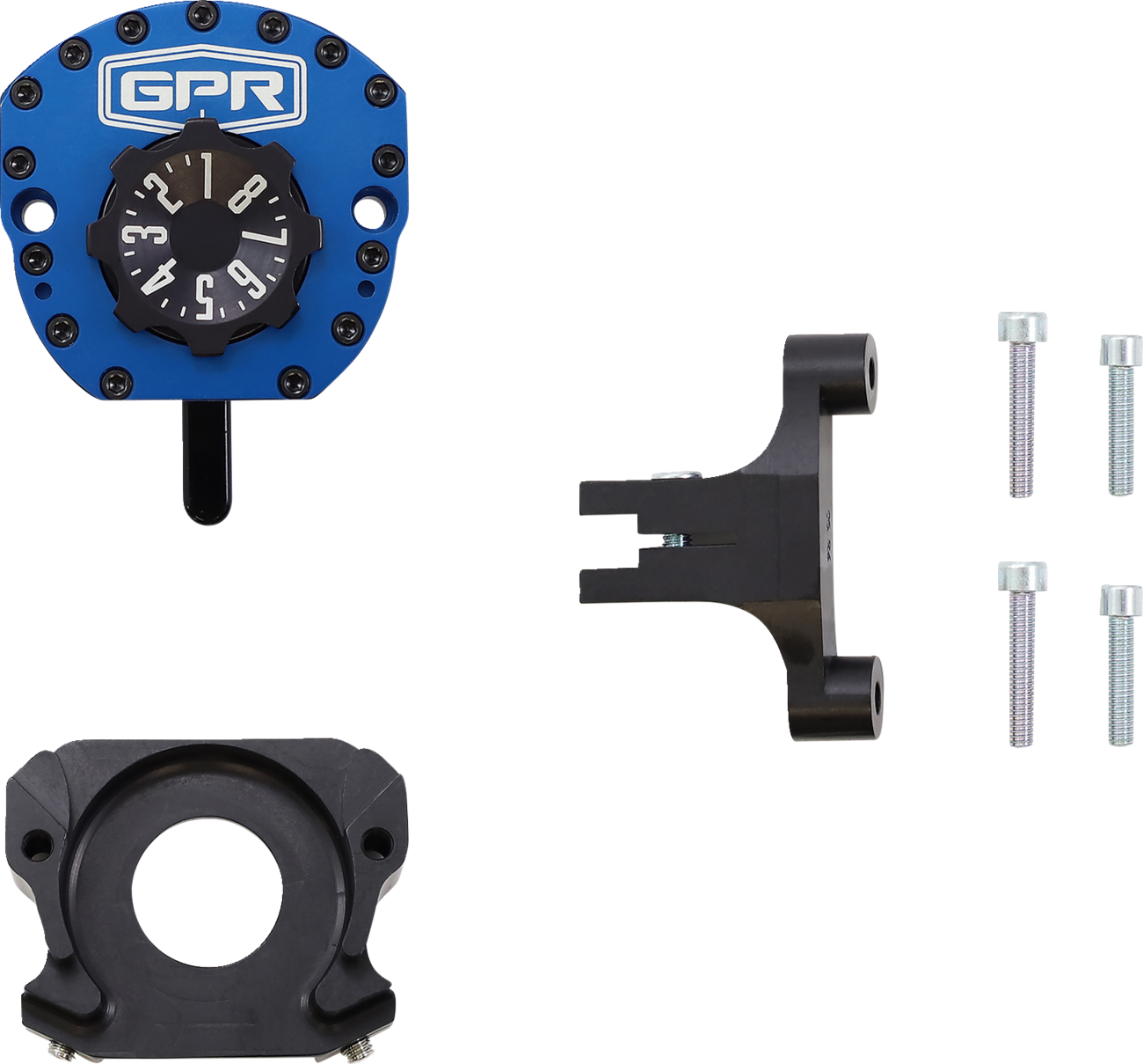 GPR V5-S Steering Damper - Blue - R6 5-5011-4023B