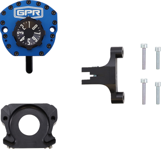 GPR V5-S Steering Damper - Blue - R6 5-5011-4023B