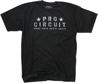 PRO CIRCUIT Flag T-Shirt - Black - XL 6411810-40