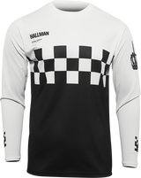 THOR Hallman Differ Cheq Jersey - Black/White - Medium 2910-6583