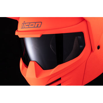 ICON Elsinore™ Helmet - Monotype - Red - Medium 0104-3317