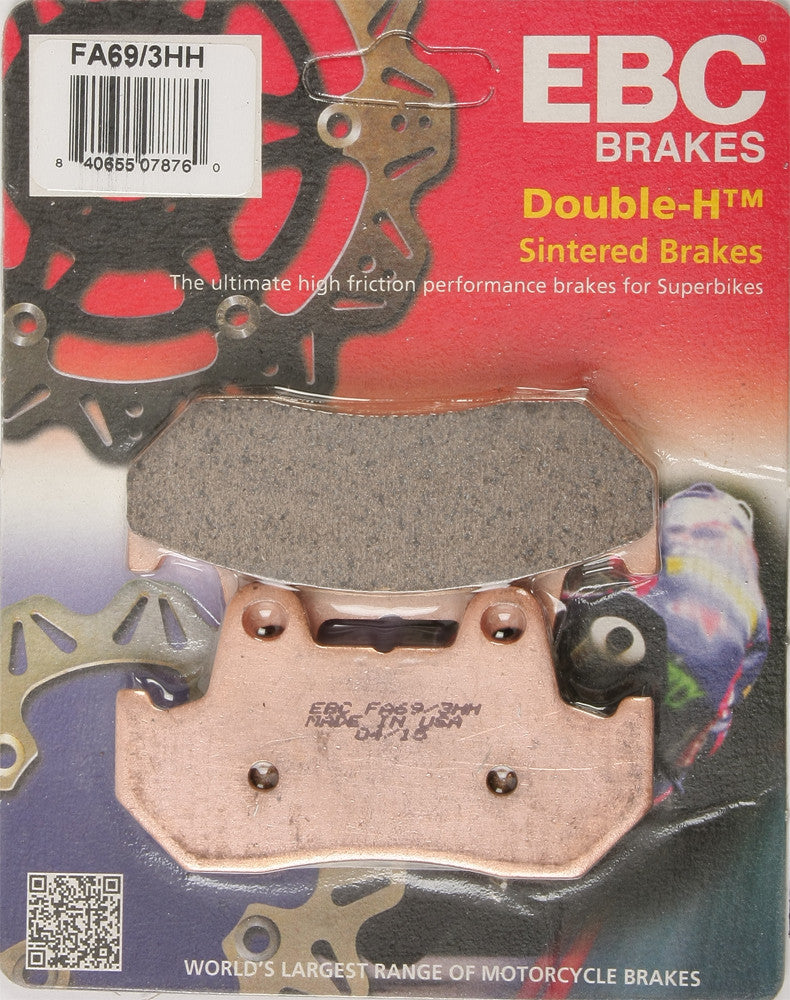 EBC Brake Pads Fa69/3hh Double-H Sintered FA69/3HH