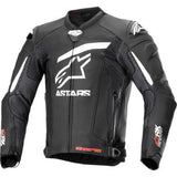 ALPINESTARS GP Plus R v4 Rideknit® Leather Jacket - Black/White - US 42 / EU 52 3100324-12-52