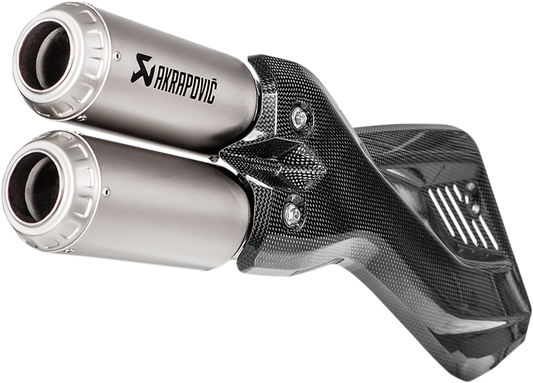 AKRAPOVIC Titanium Mufflers Multistrada 950 / 1200 2017-2020   S-D9SO10-HIFFT 1811-3425