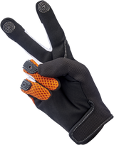 BILTWELL Anza Gloves - Orange - Small 1507-0601-002