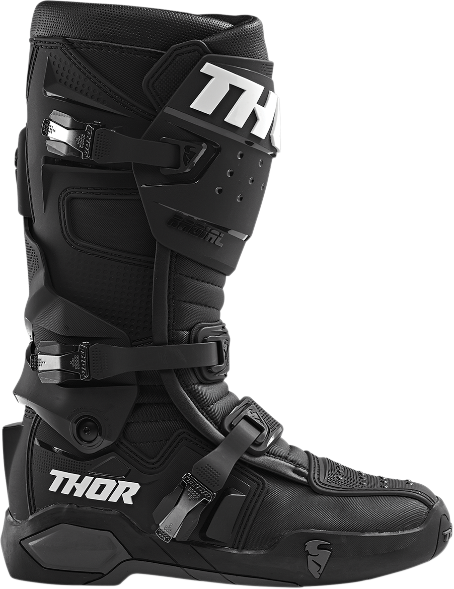 THOR Radial Boots - Black - Size 7 3410-2253