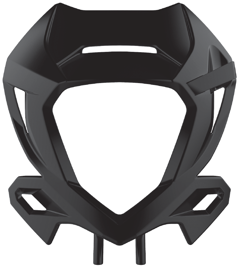 POLISPORT Headlight Mask Black Beta 8667300002