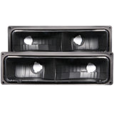 ANZO 1988-1998 Chevrolet C1500 Euro Parking Lights Black 511053