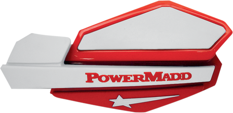 POWERMADD Handguards - Red/White 34222