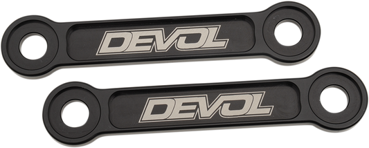 DEVOL Lowering Link - Lowers 1.00" - Black 0115-2201