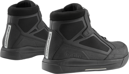 ICON Patrol 3™ Waterproof Boots - Black - Size 10 3403-1285