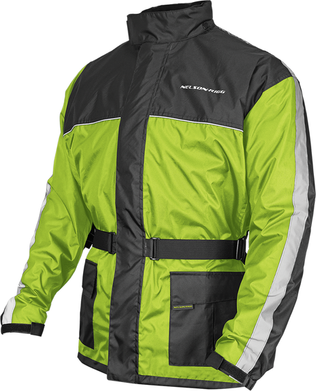 NELSON RIGG Solo Storm Jacket - Hi-Vis/Black - L SSJ-HVY-03-LG