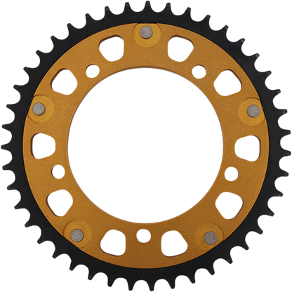 SUPERSPROX Stealth Rear Sprocket - 43 Tooth - Gold - Suzuki/Triumph RST-1792-43-GLD