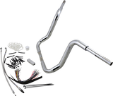 FAT BAGGERS INC. Handlebar Kit - Rounded Top - 14" - Chrome 809414