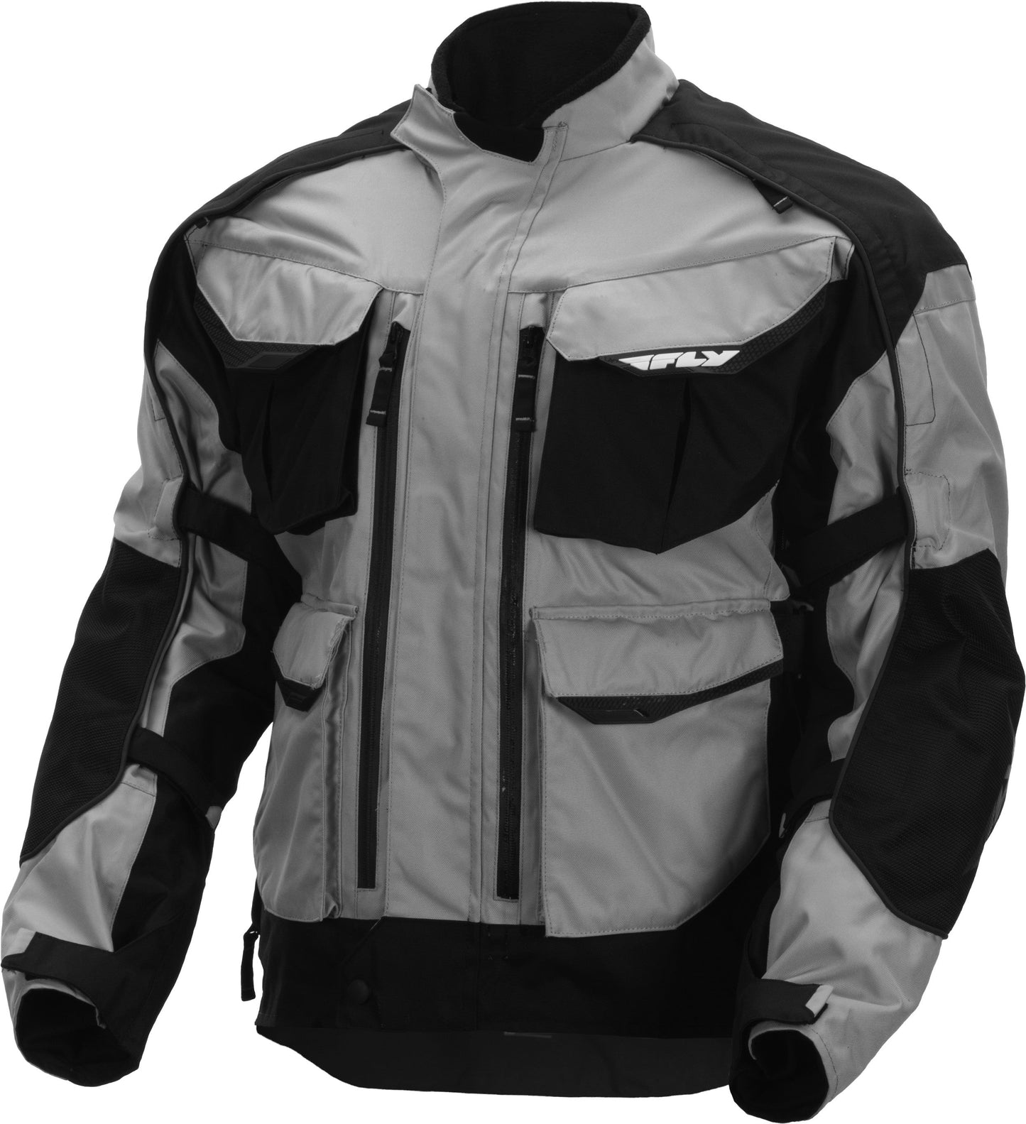 FLY RACING Terra Trek 4 Jacket Silver/Black Sm #5958 477-2084~2