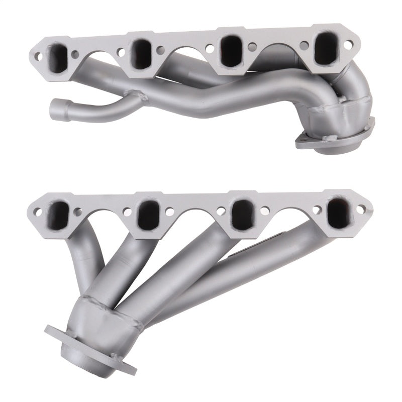 BBK 87-95 Ford F150 Truck 5.8 351 Shorty Unequal Length Exhaust Headers - 1-5/8 Titanium Ceramic 3511