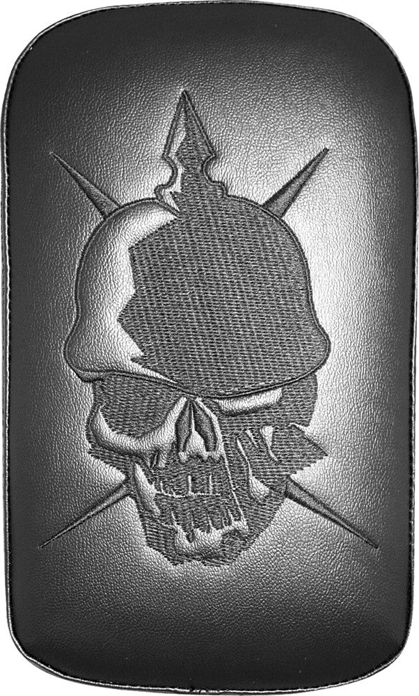PHANTOM PADVinyl Embroidery Pad Helmet Skull 1.75x6"SE301VHSB