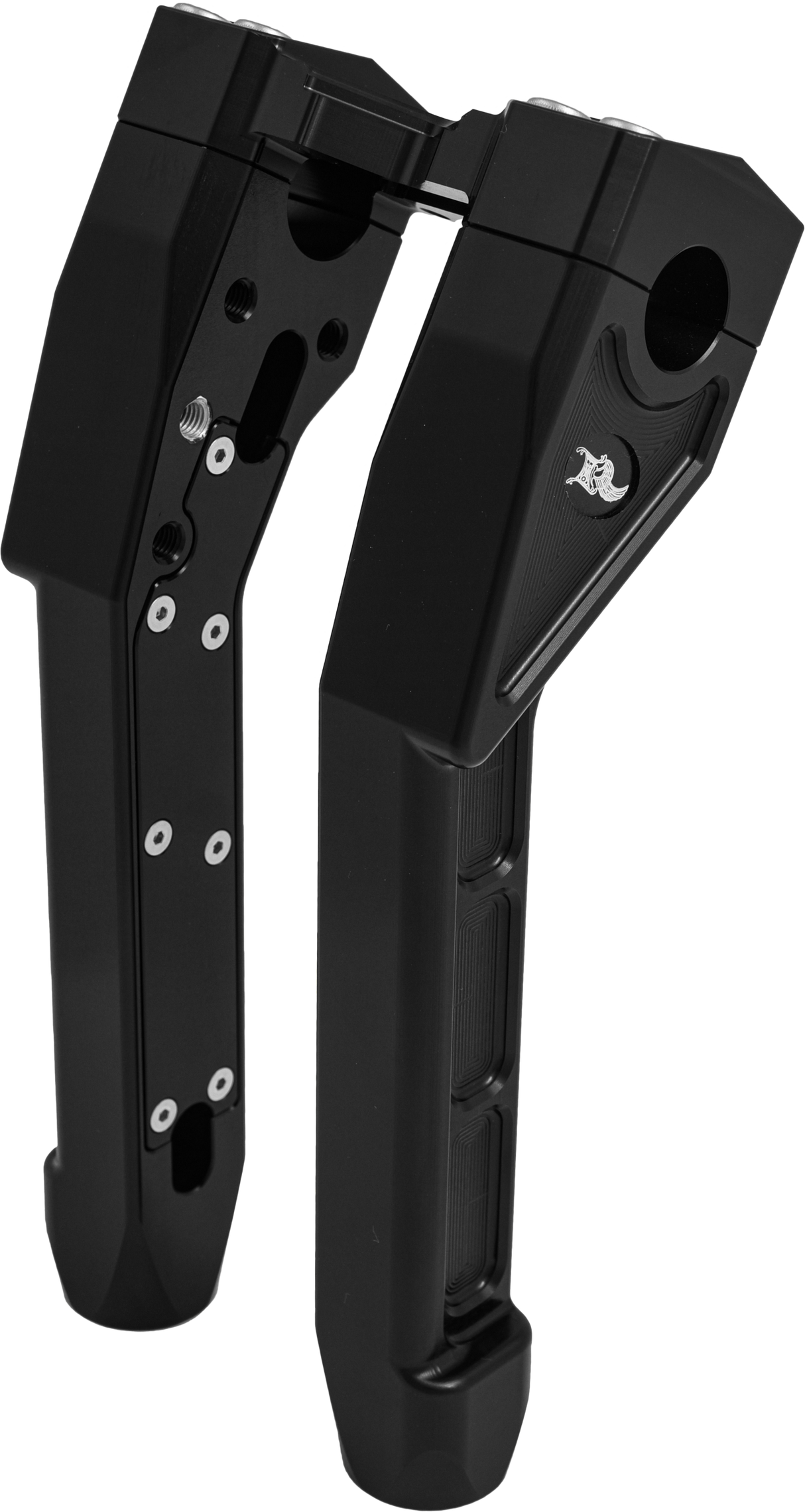 KENS FACTORYNx Lvl 1-1/8" X-Riser 10"Tall Pull Back BlackKFR-03-1.125
