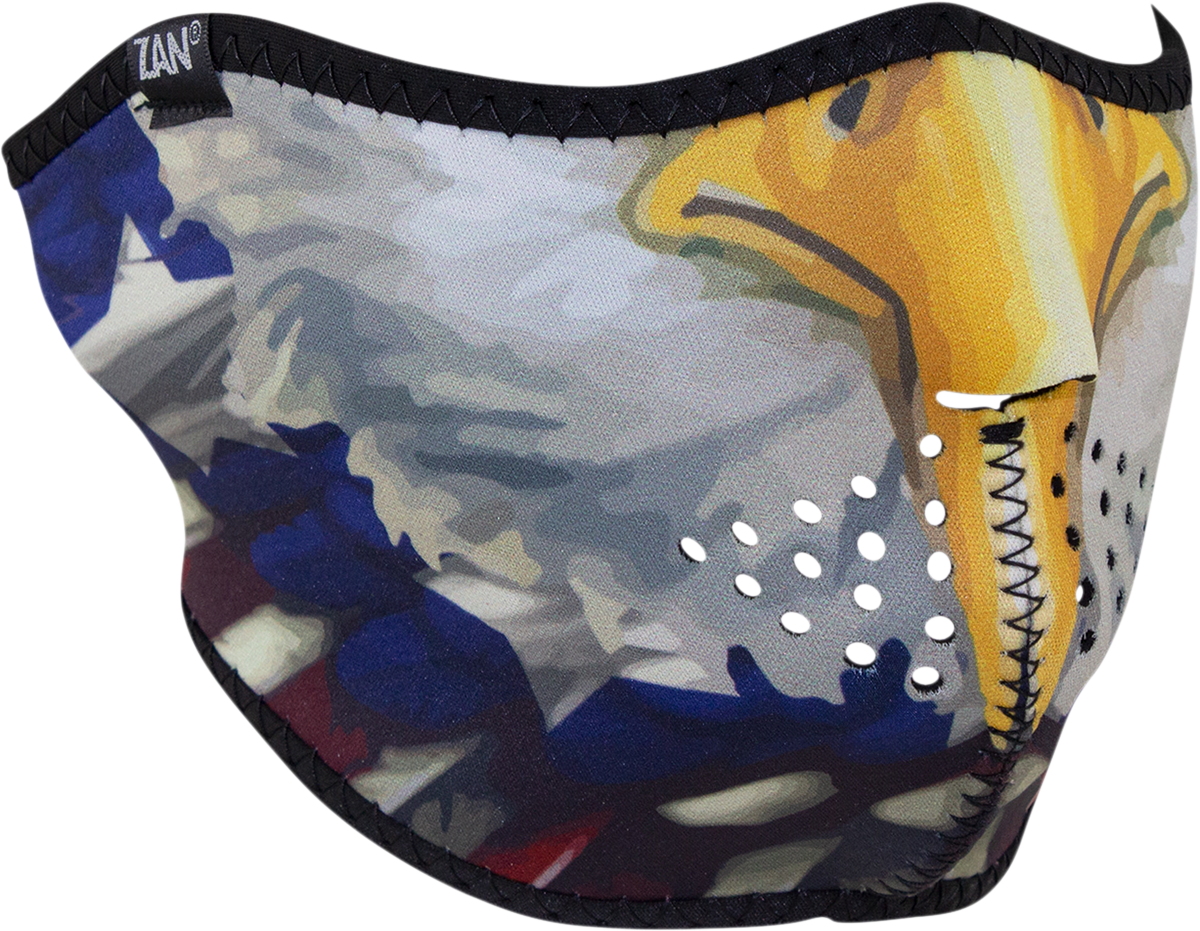 ZAN HEADGEAR Neoprene Half Mask - USA Eagle WNFM454H