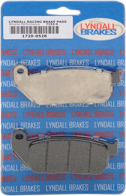 LYNDALL RACING BRAKES LLC X-Treme Brake Pads - Sportster 7233X