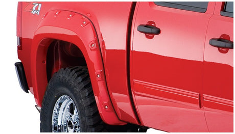 Bushwacker 07-13 GMC Sierra 1500 Fleetside Boss Pocket Style Flares 4pc 69.3in Bed - Black 40940-02