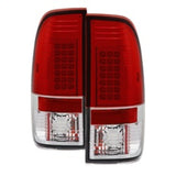 Spyder Ford F150 side 97-03/F250/350 Duty 99-07 LED Tail Lights Red Clear ALT-YD-FF15097-LED-RC 5003485