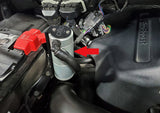J&L 11-19 Ford F-150 2.7L/3.5L/5.0L Passenger Side Oil Separator 3.0 Cannister Extension - Clear EXT-C